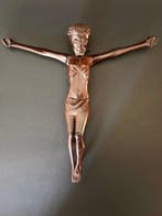Crucifix - Exotisch hout - 1930-1940 - Corpus Christi - 30, Antiek en Kunst