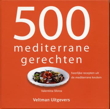 500 mediterrane gerechten 9789048303212 V. Sforza, Boeken, Verzenden, Gelezen, V. Sforza