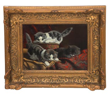 Cornelis Raaphorst (1875-1954), Drie spelende kittens