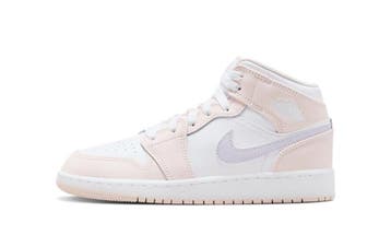 Jordan 1 Mid Pink Wash (GS), Nieuw