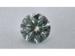 Veiling - Moissanite briljant 1 crt Light Blue ( GRA gecerti, Sieraden, Tassen en Uiterlijk, Nieuw