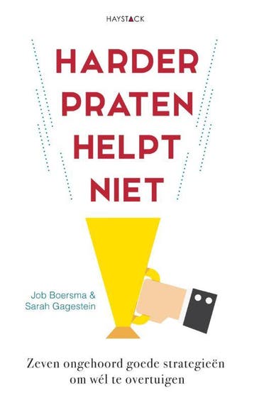 Harder Praten Helpt Niet | Job Boersma; Sarah Gagestein, Ophalen of Verzenden, Nieuw, Job Boersma; Sarah Gagestein