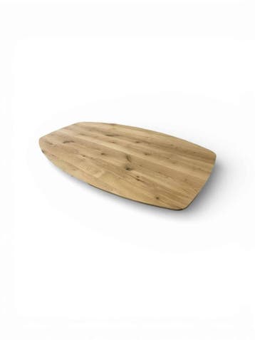 Deens ovaal tafelblad eiken 110x300cm, Ophalen of Verzenden, Nieuw