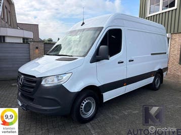 Zakelijke lease - Mercedes-Benz Sprinter bestel 319 3.0 V6, Automaat, Alarm, Gebruikt, Wit
