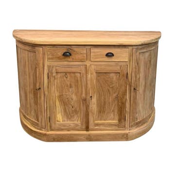 Dressoir met afgeronde hoeken -  160 cmDressoirs, Ophalen of Verzenden, Nieuw