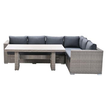 Garden Impressions Tennessee lounge dining set rechts, Verzenden, Nieuw