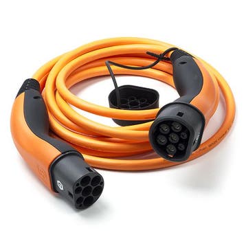 Laadkabel type 2 | LAPP | 5 meter (11 kW, Oranje), Verzenden, Nieuw