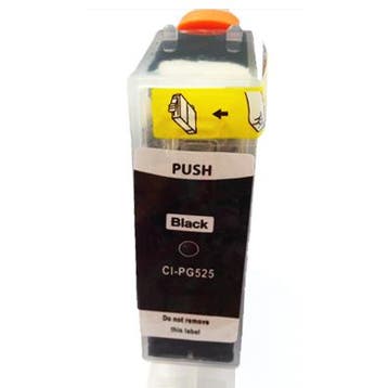Huismerk Canon PGI-525PGBK cartridge zwart met chip, Verzenden, Nieuw, Huismerk