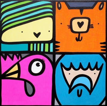 Kev Munday - The Four Faces