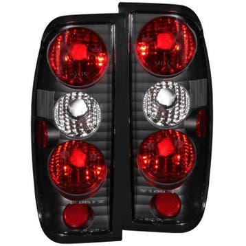 ANZO 1998-2004 Nissan Frontier Taillights Black, Ophalen of Verzenden, Nieuw