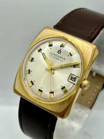 Junghans - Square Case - Zonder minimumprijs - Heren -, Nieuw