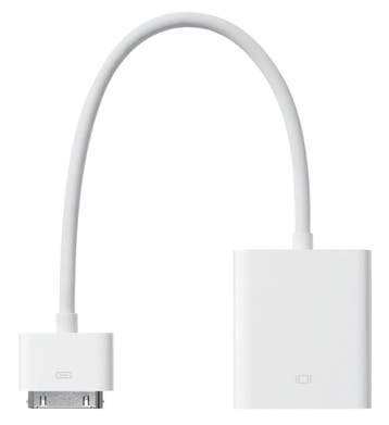 Apple 30-pin naar VGA Adapter (A1368), Verzenden, Zo goed als nieuw