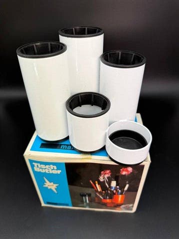 Bureauset - Vintage H.C.M. “Tisch Butler” 5-Piece Desk Set -, Antiek en Kunst