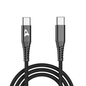 Rocket Sale® Oplaad kabel Type-C naar Type-C 1M, Ophalen of Verzenden, Nieuw