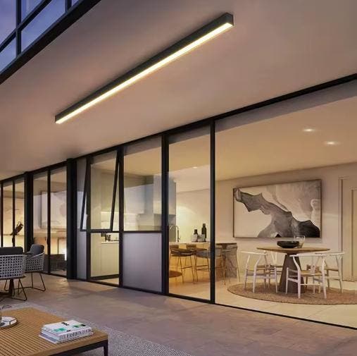 Slimme LED Plafondlamp – Modern Design met Afstandsbediening, Huis en Inrichting, Lampen | Plafondlampen, Nieuw, Verzenden