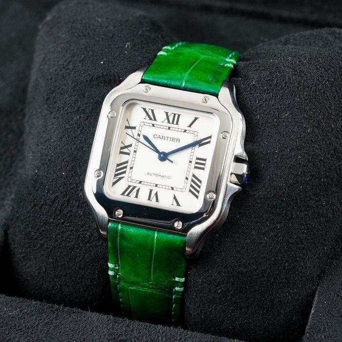 Cartier - Santos de Cartier - 4075 (WSSA0029) - Heren -, Sieraden, Tassen en Uiterlijk, Horloges | Heren