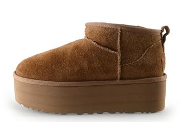 Ugg Enkellaarzen in maat 38 Beige, Kleding | Dames, Verzenden, Beige, Lage of Enkellaarzen, Zo goed als nieuw