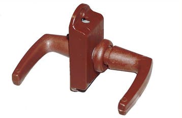 Toiletdeurslot met Kruk Bruin, Caravans en Kamperen, Camper-accessoires, Ophalen of Verzenden, Nieuw