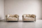Cassina - Le Corbusier - Fauteuil (2) - LC3 - Leder, Staal