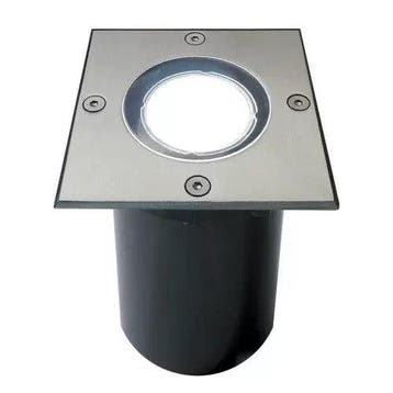 Grondspot LED Ø11 Vierkant RVS Tuinverlichting Grondspots, Verzenden, Nieuw