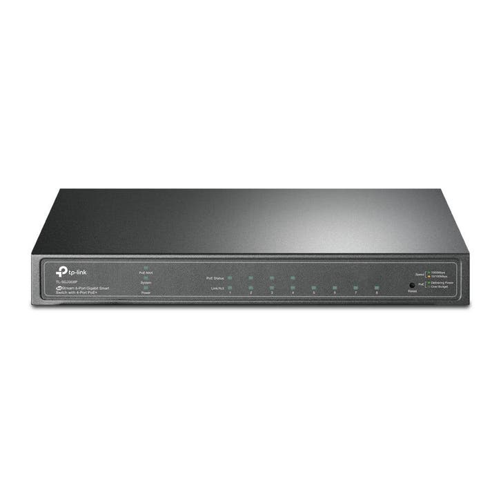 TP-Link Omada SG2008P - switch - 8-poorts - Gigabit - Smart, Computers en Software, Netwerk switches, Nieuw, Ophalen of Verzenden