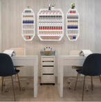 Nagellak Wandrek Set – 3-Delig Octagon Displayrek, Verzenden, Nieuw