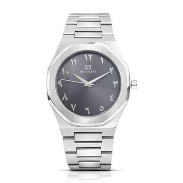 BUGOLINI® Miyota GL30 Quartz - Locus Staal zilver - Horloge, Sieraden, Tassen en Uiterlijk, Horloges | Heren, Staal, Polshorloge
