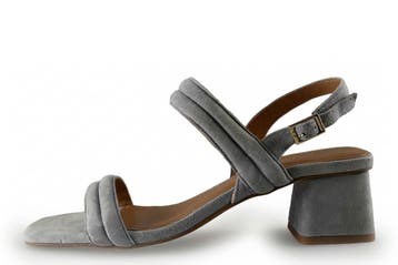 Manfield Sandalen in maat 38 Blauw, Sandalen of Muiltjes, Zo goed als nieuw, Manfield, Verzenden