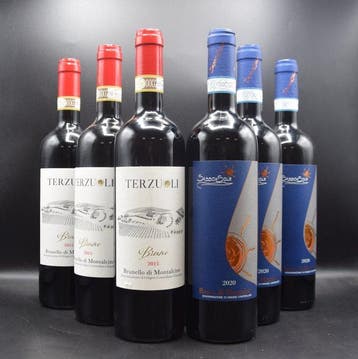 Terzuoli, Brunello di Montalcino Bruno 2015 & Sasso Di, Nieuw