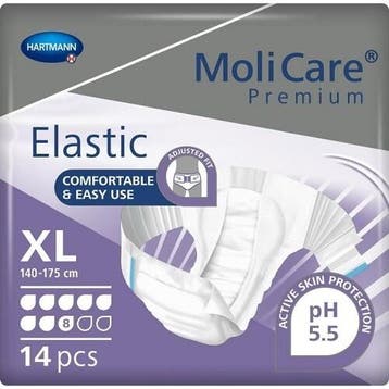 Molicare Premium Elastic 8 druppels XL paars - 14 stuks, Diversen, Verpleegmiddelen, Verzenden, Nieuw