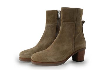 Shabbies Amsterdam Enkellaarzen in maat 38 Beige, Shabbies Amsterdam, Verzenden, Beige, Lage of Enkellaarzen