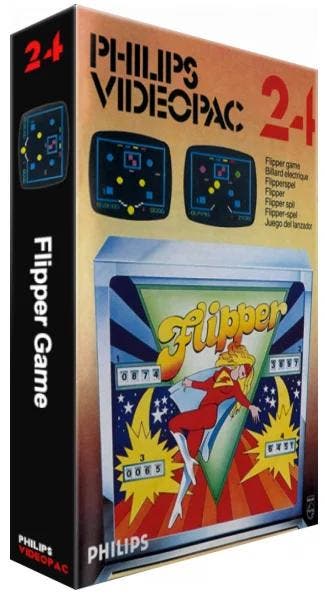 Philips Videopac 24: Flipper [Hard Case], Verzenden