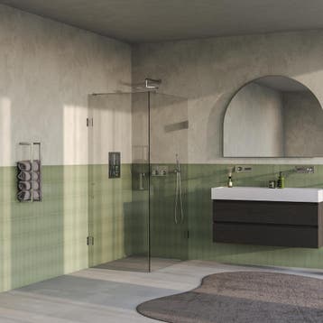 Brauer Void - Douchecabine met Draaideur - Helder Glas -, Ophalen of Verzenden, Nieuw, Rvs