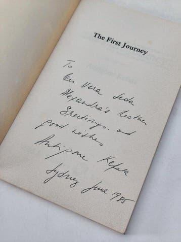 Antigone Kefala - The First Journey - 1975, Antiek en Kunst