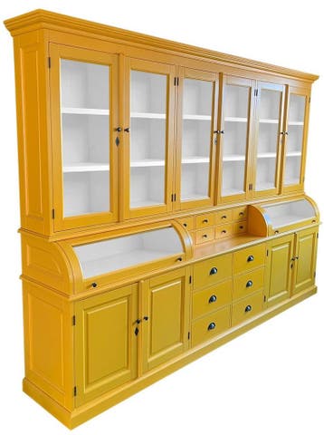Buffetkast signaalgeel  Bastiaan 300cm, Ophalen of Verzenden, Nieuw