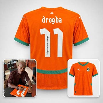 Ivory Coast - Didier Drogba - 2023 - Voetbalshirt, Nieuw