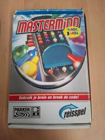 Mastermind reisspel Parker / Hasbro compleet nette staat, Een of twee spelers, Zo goed als nieuw, Hasbro