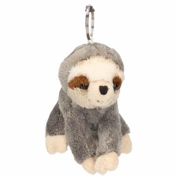 Ravensden luiaard knuffel sleutelhanger - pluche - 10 cm, Verzenden, Nieuw