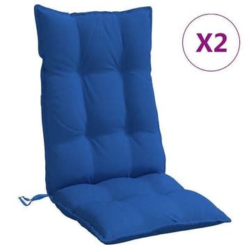 Buitenkussens 120x50cm | Blauw | 29% Korting, Tuin en Terras, Ophalen of Verzenden, Nieuw