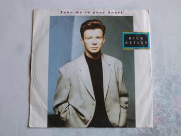Rick Astley - Take me to your heart (vinyl single), Ophalen of Verzenden, Zo goed als nieuw