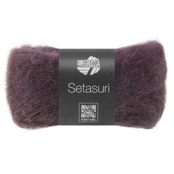 Lana Grossa Setasuri - 85 Donkerbruin - Luxe Suri Alpaca &, Ophalen of Verzenden, Nieuw