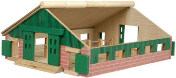 Kids Globe Loopstal Hout 1:87, Ophalen of Verzenden, Nieuw