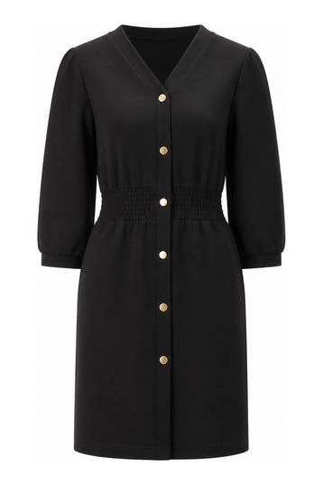 AAIKO Jurk in maat S Zwart, Kleding | Dames, AAIKO, Verzenden, Zo goed als nieuw, Zwart