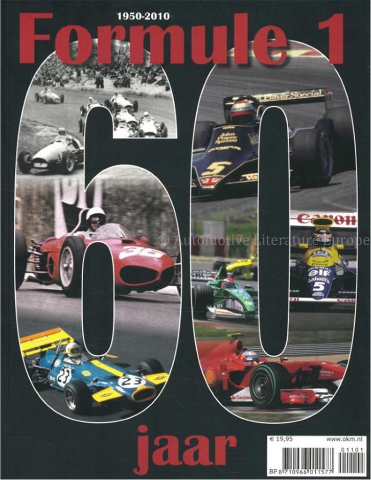 1950 - 2010, FORMULE 1, 60 JAAR, Boeken, Auto's | Boeken