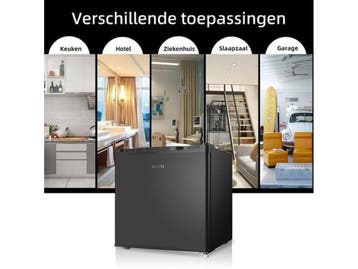 CHiQ CSD31D4E - Mini vriezer - 31 Liter - 39 dB - Zwart, Verzenden, Zo goed als nieuw