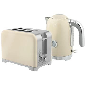 Waterkoker- En Broodrooster-set, 2200W, 7 Bruiningsniveaus,, Verzenden, Nieuw