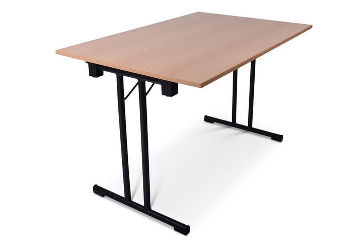 Inklapbare tafel recht | 120x80 | T-frame, Huis en Inrichting, Tafels | Bijzettafels, Nieuw, Kunststof, Ophalen of Verzenden