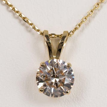 Zonder minimumprijs - Ketting met hanger - 14 karaat Geel