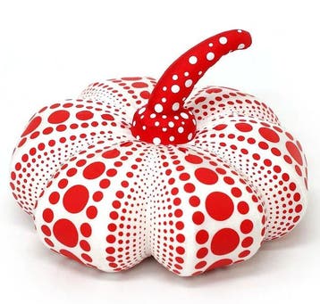 Yayoi Kusama (after) - Dots Obsession (Pumpkin Red)