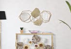 WANDSPIEGEL STEEN CM 91X4X52, Huis en Inrichting, Woonaccessoires | Spiegels, Ophalen of Verzenden, Nieuw